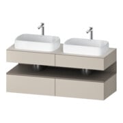 Duravit Waschtischunterschrank Qatego 140x55x60cm, ba m/ta m, Pl, B bs, B