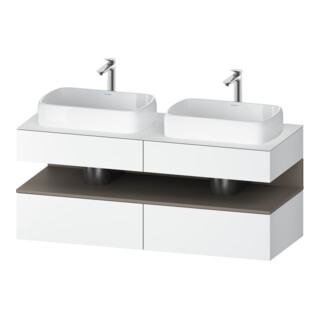 Duravit Waschtischunterschrank Qatego 140x55x60cm, ba m/we m, Pl, B bs, B