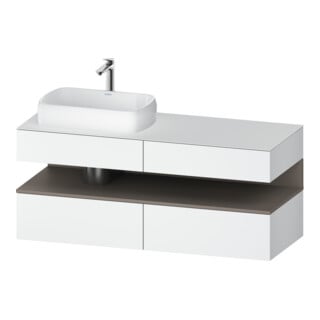 Duravit Waschtischunterschrank Qatego 140x55x60cm, ba m/we m, Pl, B l, B