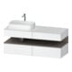Duravit Waschtischunterschrank Qatego 140x55x60cm, ba m/we m, Pl, B l, B-1