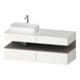 Duravit Waschtischunterschrank Qatego 140x55x60cm, ba m/we m, Pl, Beck. li-1