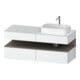 Duravit Waschtischunterschrank Qatego 140x55x60cm, ba m/we m, Pl, Beck. re-1