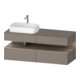 Duravit Waschtischunterschrank Qatego 140x55x60cm, E Ma/Ba m, Pl, B l, B-1