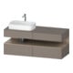 Duravit Waschtischunterschrank Qatego 140x55x60cm, E Ma/Ba m, Pl, Beck. li-1