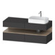 Duravit Waschtischunterschrank Qatego 140x55x60cm, E Ma/Gra m, Pl, B r, B-1