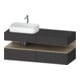 Duravit Waschtischunterschrank Qatego 140x55x60cm, E Ma/Gra m, Pl, Beck. li-1