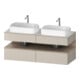 Duravit Waschtischunterschrank Qatego 140x55x60cm, E Ma/t m, Pl, B bs, B-1