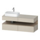 Duravit Waschtischunterschrank Qatego 140x55x60cm, E Ma/t m, Pl, Beck. li-1