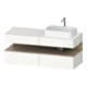 Duravit Waschtischunterschrank Qatego 140x55x60cm, E Ma/w g, Pl, B r, Nischenb-1