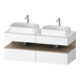 Duravit Waschtischunterschrank Qatego 140x55x60cm, E Ma/w m, Pl, B bs, B
