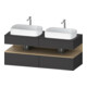 Duravit Waschtischunterschrank Qatego 140x55x60cm, E na/gra m, Pl, B beids.-1