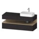 Duravit Waschtischunterschrank Qatego 140x55x60cm, E na/gra m, Pl, Beck. re-1