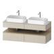Duravit Waschtischunterschrank Qatego 140x55x60cm, E na/tau m, Pl, B beids.-1
