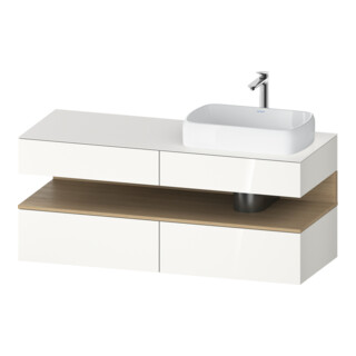 Duravit Waschtischunterschrank Qatego 140x55x60cm, E na/we g, Pl, B r, B