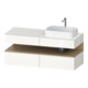 Duravit Waschtischunterschrank Qatego 140x55x60cm, E na/we g, Pl, B r, B-1