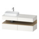 Duravit Waschtischunterschrank Qatego 140x55x60cm, E na/we m, Pl, B l, B-1