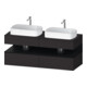 Duravit Waschtischunterschrank Qatego 140x55x60cm, E sw/gra m, Pl, B beids.-1