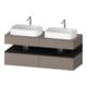 Duravit Waschtischunterschrank Qatego 140x55x60cm, gra m/ba m, Pl, B beids.-1