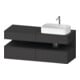 Duravit Waschtischunterschrank Qatego 140x55x60cm, gra m, Pl, Beck. re-1