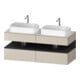 Duravit Waschtischunterschrank Qatego 140x55x60cm, gra m/ta m, Pl, B beids.-1