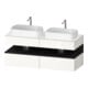 Duravit Waschtischunterschrank Qatego 140x55x60cm, gra m/we g, Pl, B bs, B-1