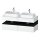 Duravit Waschtischunterschrank Qatego 140x55x60cm, gra m/we m, Pl, B beids.-1