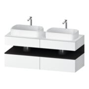 Duravit Waschtischunterschrank Qatego 140x55x60cm, gra m/we m, Pl, B beids.