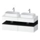 Duravit Waschtischunterschrank Qatego 140x55x60cm, gra m/we m, Pl, B bs, B-1
