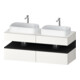 Duravit Waschtischunterschrank Qatego 140x55x60cm, gra m/we m, Pl, B bs, B-1