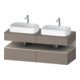 Duravit Waschtischunterschrank Qatego 140x55x60cm, T m/ba m, Pl, Beck. beids.-1