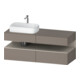 Duravit Waschtischunterschrank Qatego 140x55x60cm, T m/ba m, Pl, Beck. li-1