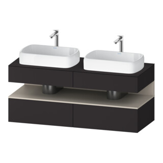Duravit Waschtischunterschrank Qatego 140x55x60cm, T m/Gr m, Pl, B bs, B