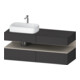 Duravit Waschtischunterschrank Qatego 140x55x60cm, T m/Gr m, Pl, Beck. li-1