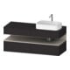 Duravit Waschtischunterschrank Qatego 140x55x60cm, T m/Gr m, Pl, Beck. re
