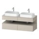 Duravit Waschtischunterschrank Qatego 140x55x60cm, T m, Pl, B beids., Nischenb-1