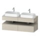 Duravit Waschtischunterschrank Qatego 140x55x60cm, T m, Pl, B beids., Nischenb-1