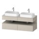 Duravit Waschtischunterschrank Qatego 140x55x60cm, T m/ta m, Pl, B bs, B-1
