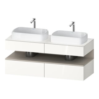 Duravit Waschtischunterschrank Qatego 140x55x60cm, T m/we g, Pl, B bs, B