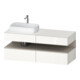 Duravit Waschtischunterschrank Qatego 140x55x60cm, T m/we g, Pl, Beck. li-1