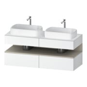 Duravit Waschtischunterschrank Qatego 140x55x60cm, T m/we m, Pl, B bs, B
