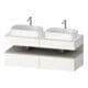 Duravit Waschtischunterschrank Qatego 140x55x60cm, T m/we m, Pl, B bs, B-1