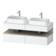 Duravit Waschtischunterschrank Qatego 140x55x60cm, T m/we m, Pl, B bs, B-1