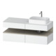 Duravit Waschtischunterschrank Qatego 140x55x60cm, T m/we m, Pl, B r, Nischenb-1