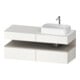 Duravit Waschtischunterschrank Qatego 140x55x60cm, T m/we m, Pl, Beck. re-1