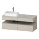 Duravit Waschtischunterschrank Qatego 140x55x60cm, T ma, Konsolenpl., Beck. li-1