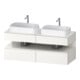 Duravit Waschtischunterschrank Qatego 140x55x60cm, w hgl/we m, Pl, B bs, B-1