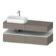 Duravit Waschtischunterschrank Qatego 140x55x60cm, w m/ba m, Pl, Beck. li-1