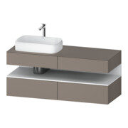 Duravit Waschtischunterschrank Qatego 140x55x60cm, w m/ba m, Pl, Beck. li