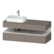 Duravit Waschtischunterschrank Qatego 140x55x60cm, w m/ba m, Pl, Beck. li-1