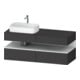 Duravit Waschtischunterschrank Qatego 140x55x60cm, w m/Gr m, Pl, Beck. li-1
